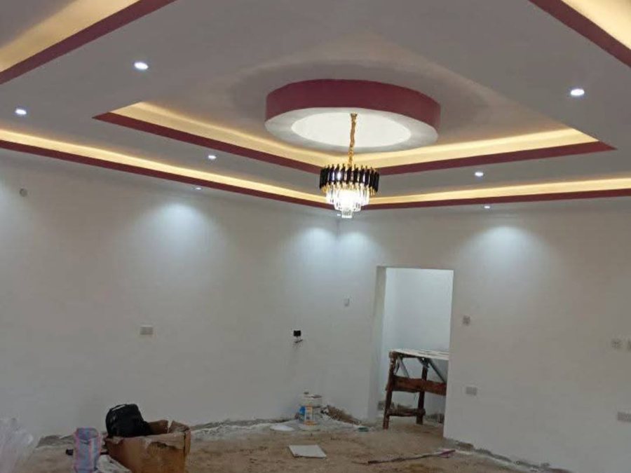 Ceiling Lighting Concept interior design project showing Lighting Design